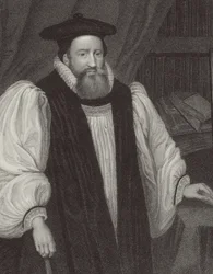 Retrato de George Abbot (1562-1633) Arzobispo de Canterbury